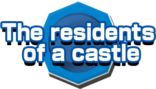 The residents of a castle